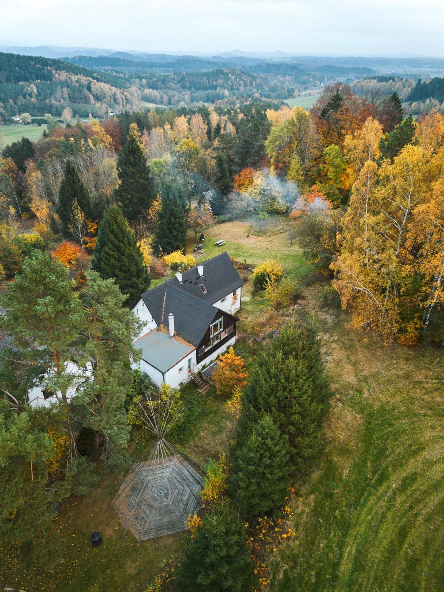Enjoy Cozy Romance Hills Forest Gardens Views Sauna Whirlpool Bath Jablonné v Podještědí Exterior foto